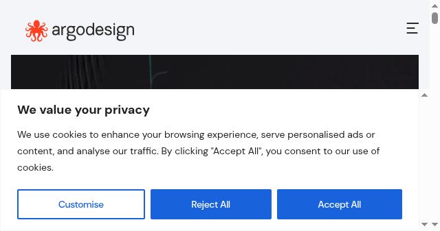 Screenshot of argodesign.com