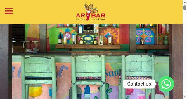 Screenshot of aribar-bali.com
