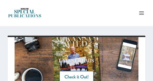 Screenshot of arktimespubs.com