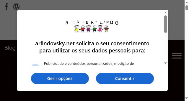 Screenshot of arlindovsky.net