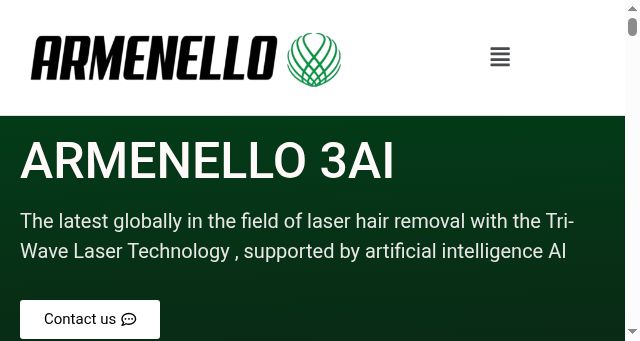 Screenshot of armenello.com