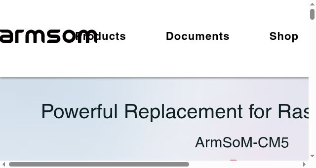 Screenshot of armsom.org
