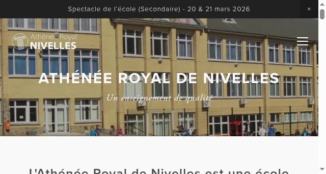 Screenshot of arnivelles.be