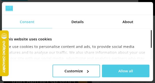 Screenshot of aromaniac.cz