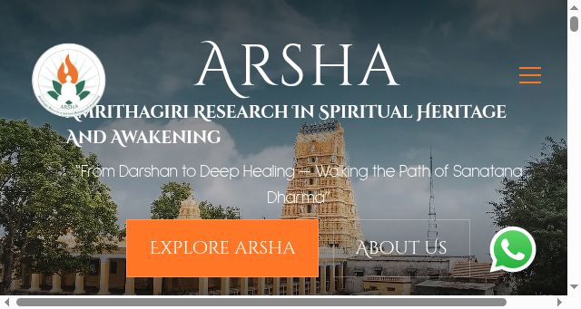 Screenshot of arshatrust.com