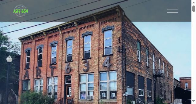 Screenshot of art634.com