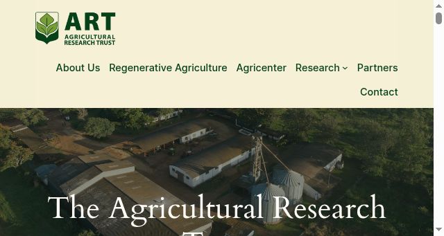 Screenshot of artfarm.co.zw