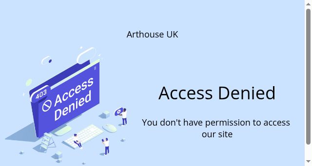 Screenshot of arthouse.com