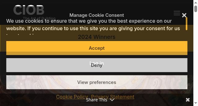 Screenshot of artofbuilding.org