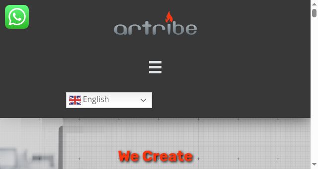 Screenshot of artribe.co.za