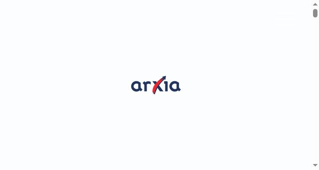 Screenshot of arxia.com