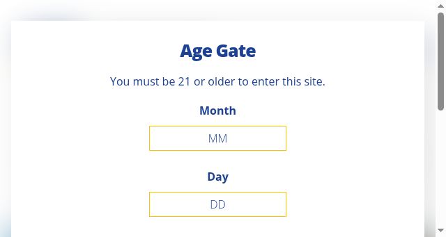 Screenshot of asahibeerusa.com
