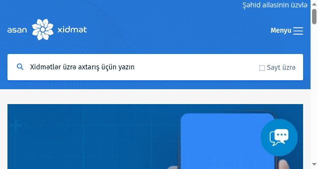 Screenshot of asan.gov.az