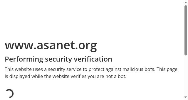 Screenshot of asanet.org
