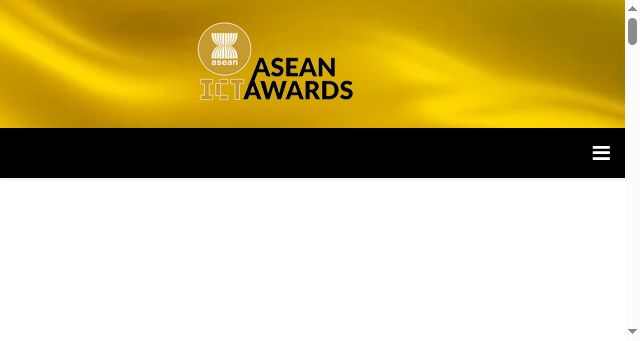 Screenshot of aseanictaward.com