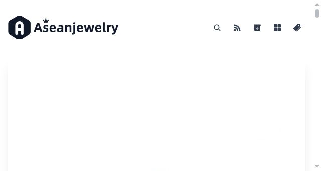 Screenshot of aseanjewelry.com