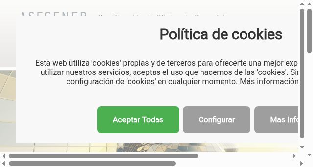 Screenshot of asecener.com