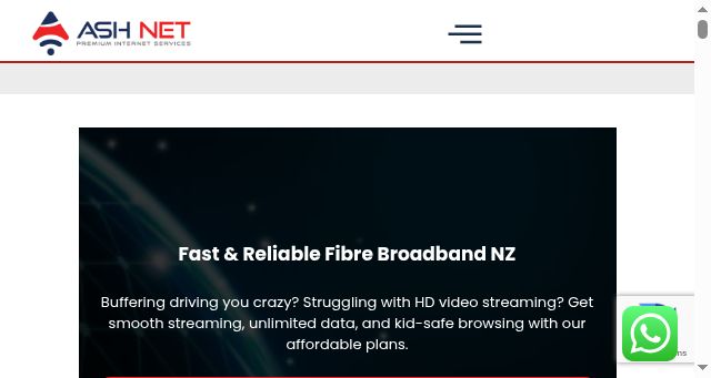Screenshot of ashnet.co.nz