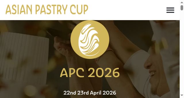 Screenshot of asianpastrycup.com