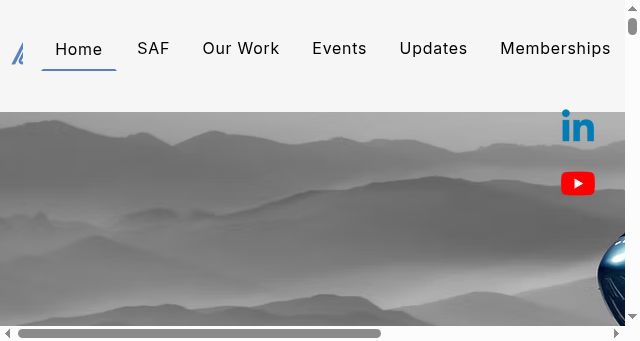 Screenshot of asiasaf.org