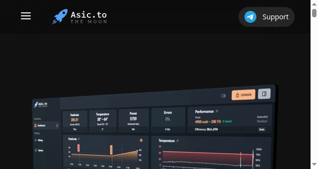 Screenshot of asic.to