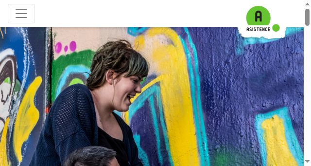 Screenshot of asistence.org