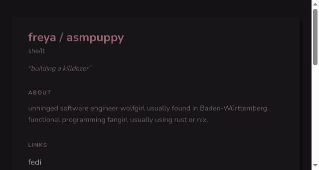 Screenshot of asm.pet