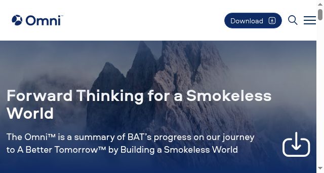 Screenshot of asmokelessworld.com