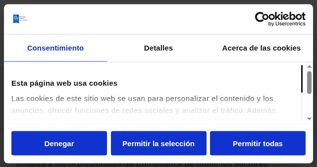 Screenshot of asociacioncompliance.com