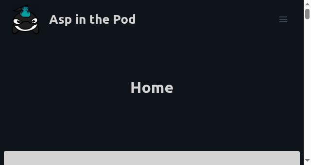 Screenshot of asp-in-the-pod.de