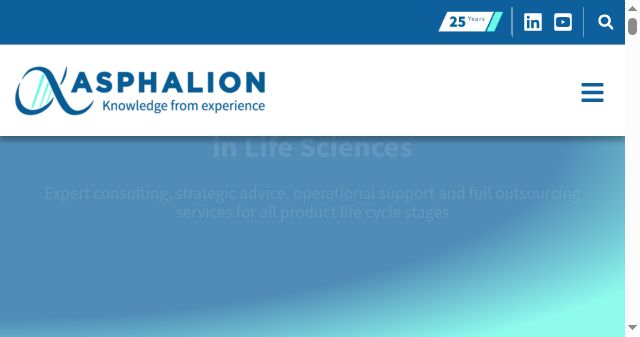 Screenshot of asphalion.com