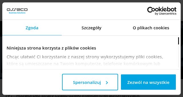 Screenshot of assecobs.pl