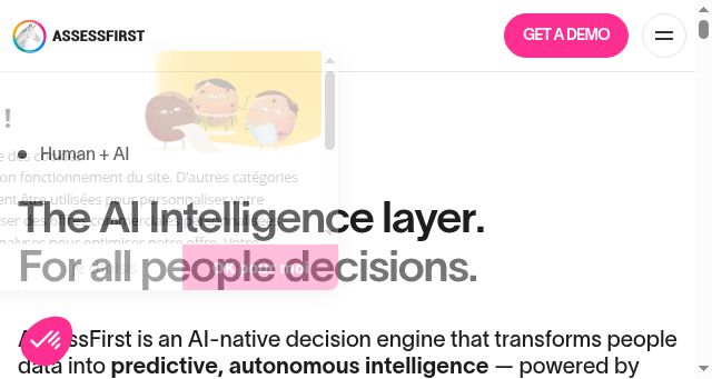 Screenshot of assessfirst.com
