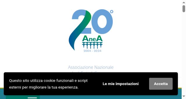Screenshot of associazioneanea.it