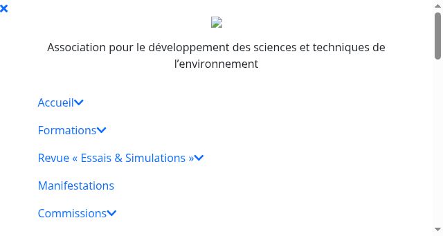 Screenshot of aste.asso.fr
