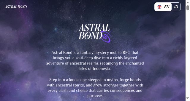 Screenshot of astralbond.com