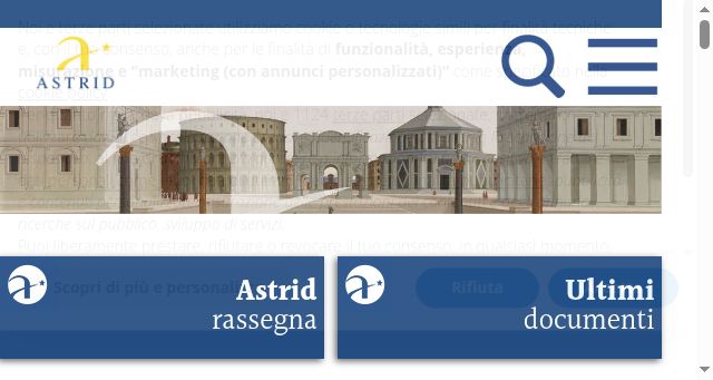 Screenshot of astrid-online.it