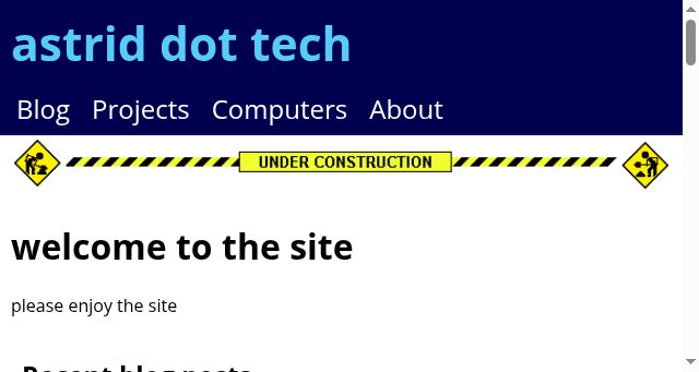 Screenshot of astrid.tech