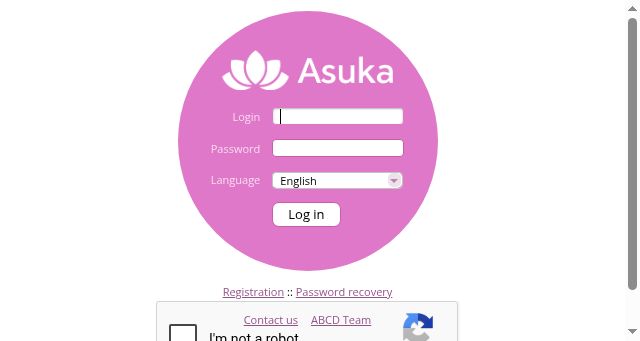 Screenshot of asuka.onl