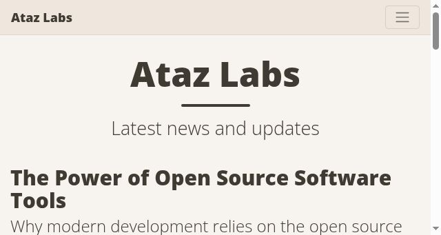 Screenshot of atakuzi.com