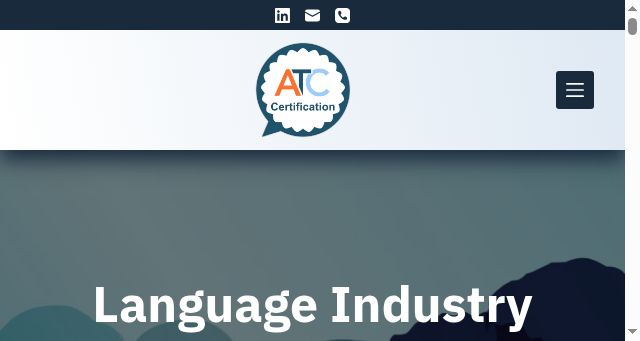 Screenshot of atccertification.com