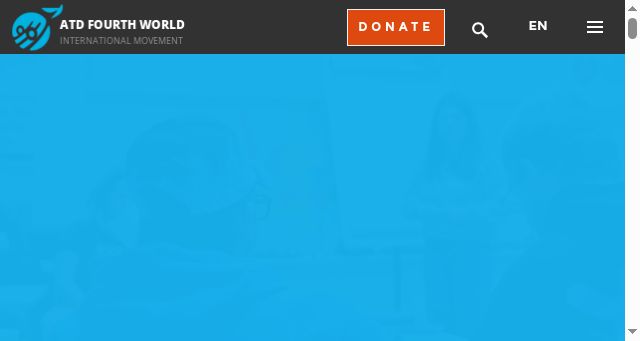 Screenshot of atd-fourthworld.org