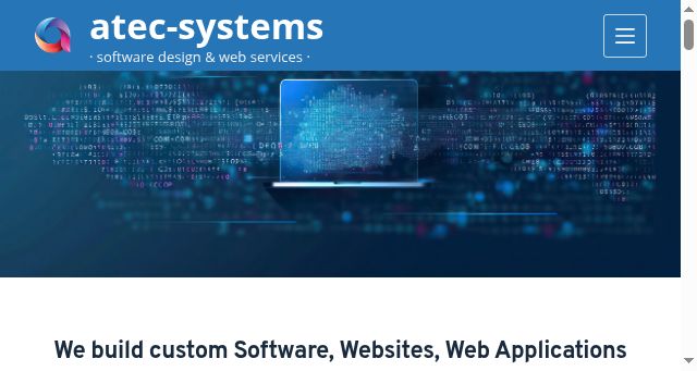 Screenshot of atec-systems.com