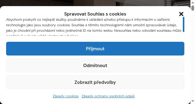 Screenshot of atelix.cz