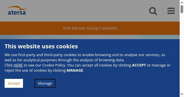 Screenshot of atersa.com