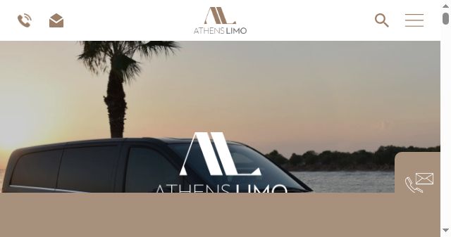 Screenshot of athens-limo.com