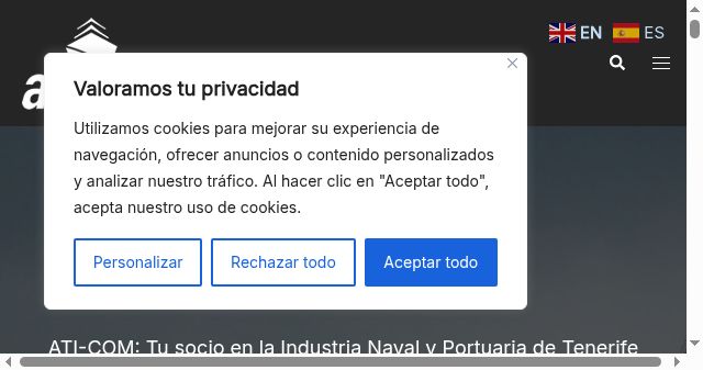 Screenshot of ati-com.es