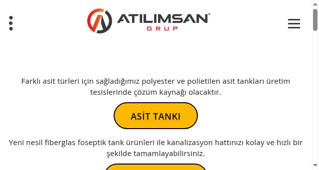 Screenshot of atilimsangrup.com