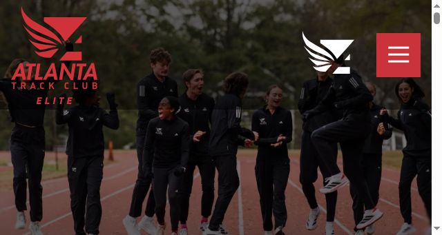 Screenshot of atlantatrackclubelite.org