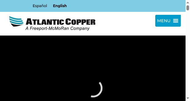 Screenshot of atlantic-copper.es